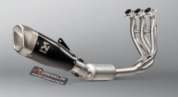 Akrapovic full system สำหรับ Trident 660