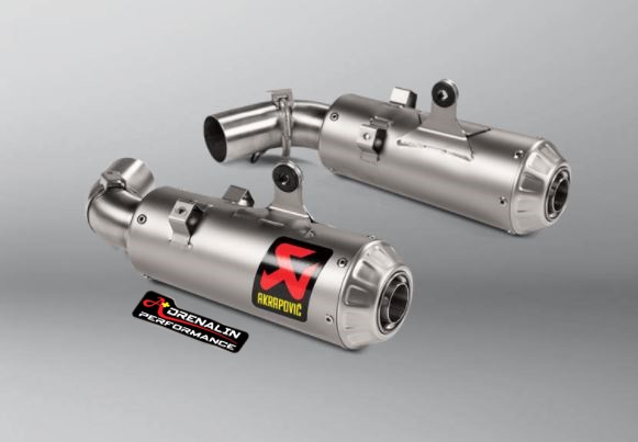 ท่อ Akrapovic สลิปออน ท่อคู่ สำหรับ Hyper 950 (For Exhibition only)