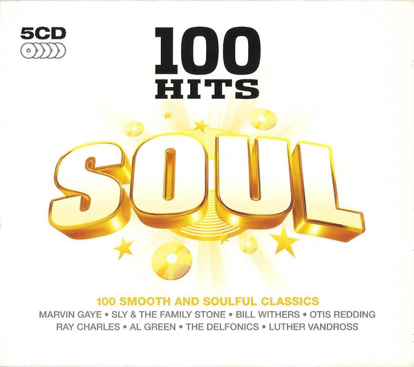 Various – 100 Hits Soul / EU / กล่องสวมมีตำหนิเล็กน้อย / 5CD / แผ่นสวย