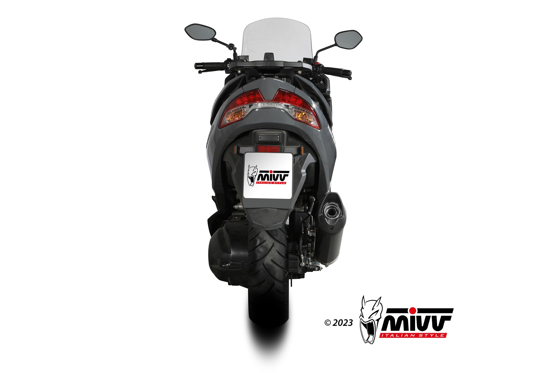 ท่อไอเสีย Mivv รุ่น mover สำหรับ Burgman 400 2022+ (For Exhibition only)