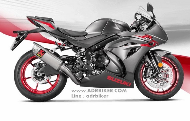 ท่อ Akrapovic Full Evo titanium สำหรับ GSXR1000 2017ขึ้นไป (For Exhibition only)