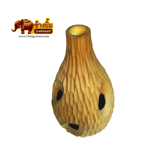 แจกันไม้มะม่วง( A111 )สูง11นิ้ว