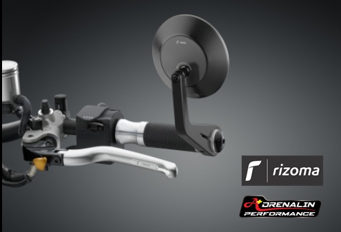 Rizoma - กระจกมองหลัง (รุ่น Eccentrico) สำหรับรถทุกรุ่น ราคาข้างละ