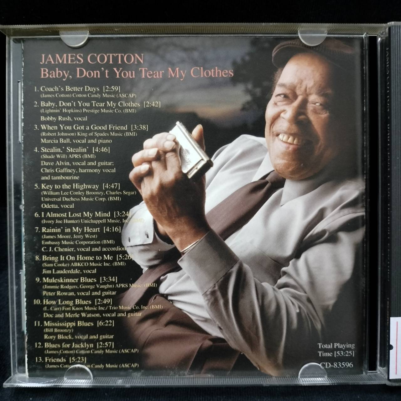 James Cotton – Baby, Don't You Tear My Clothes / USA / แผ่นสภาพนางฟ้า
