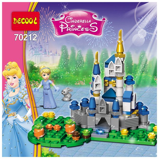 เลโก้จีน DECOOL70210-70215 ชุด Princess