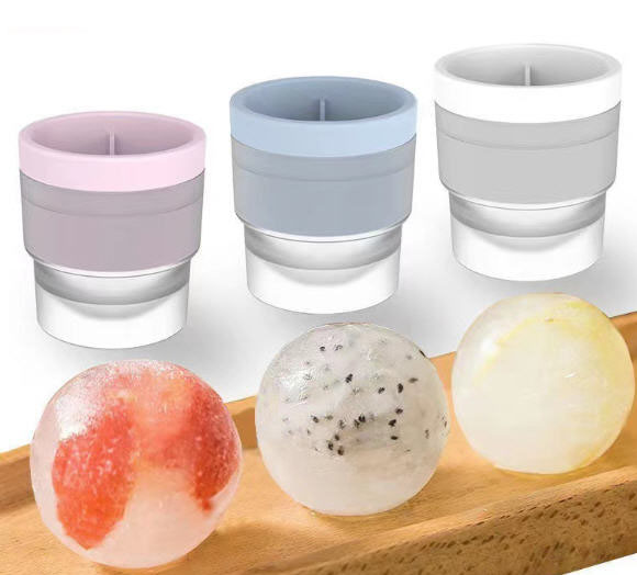 พิมพ์น้ำแข็งซิลิโคน,ซิลิโคนทำน้ำแข็งทรงกลม