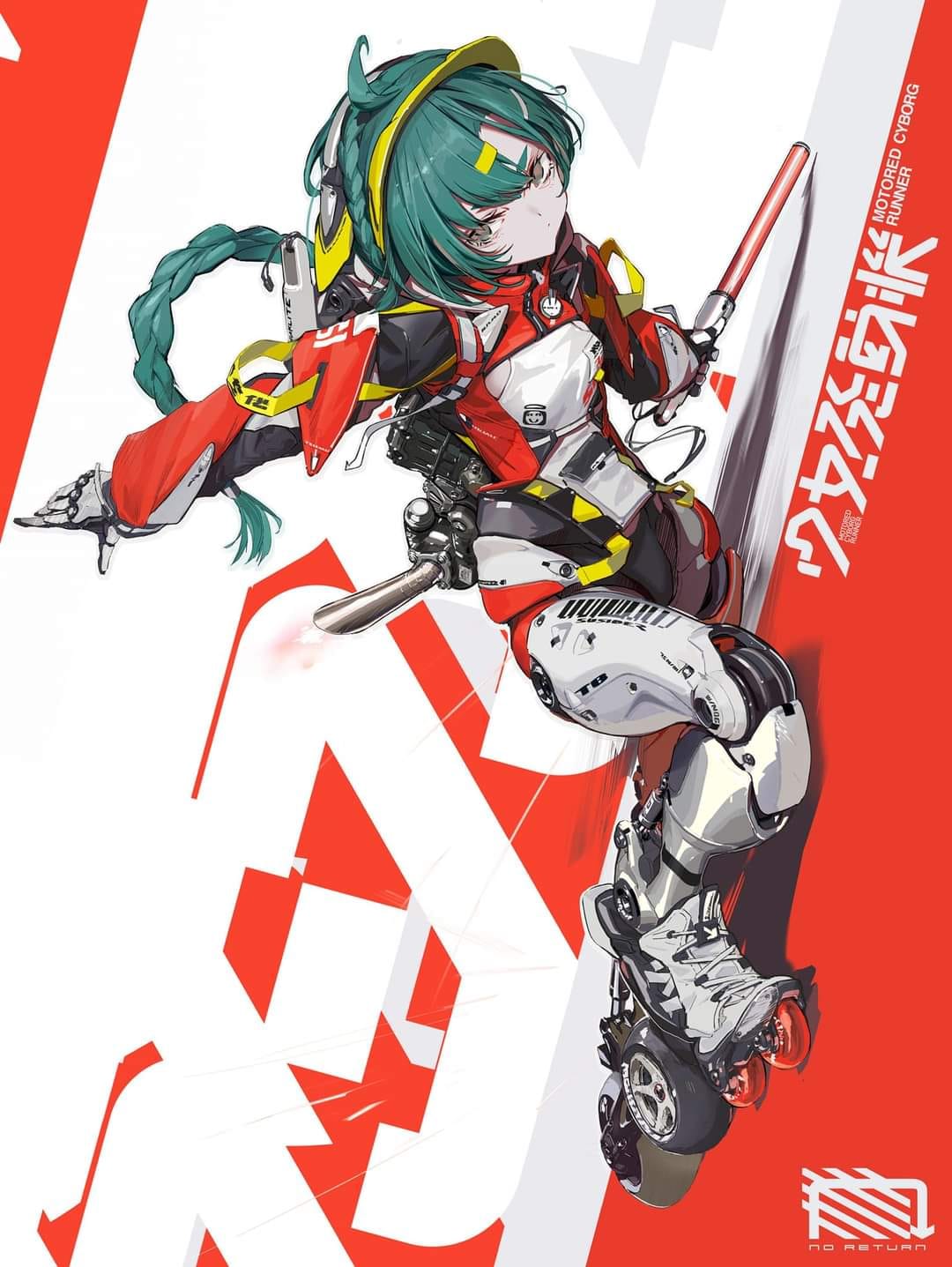 Max Factory - Motored Cyborg Runner SSX_15tb "Turbo Acid"