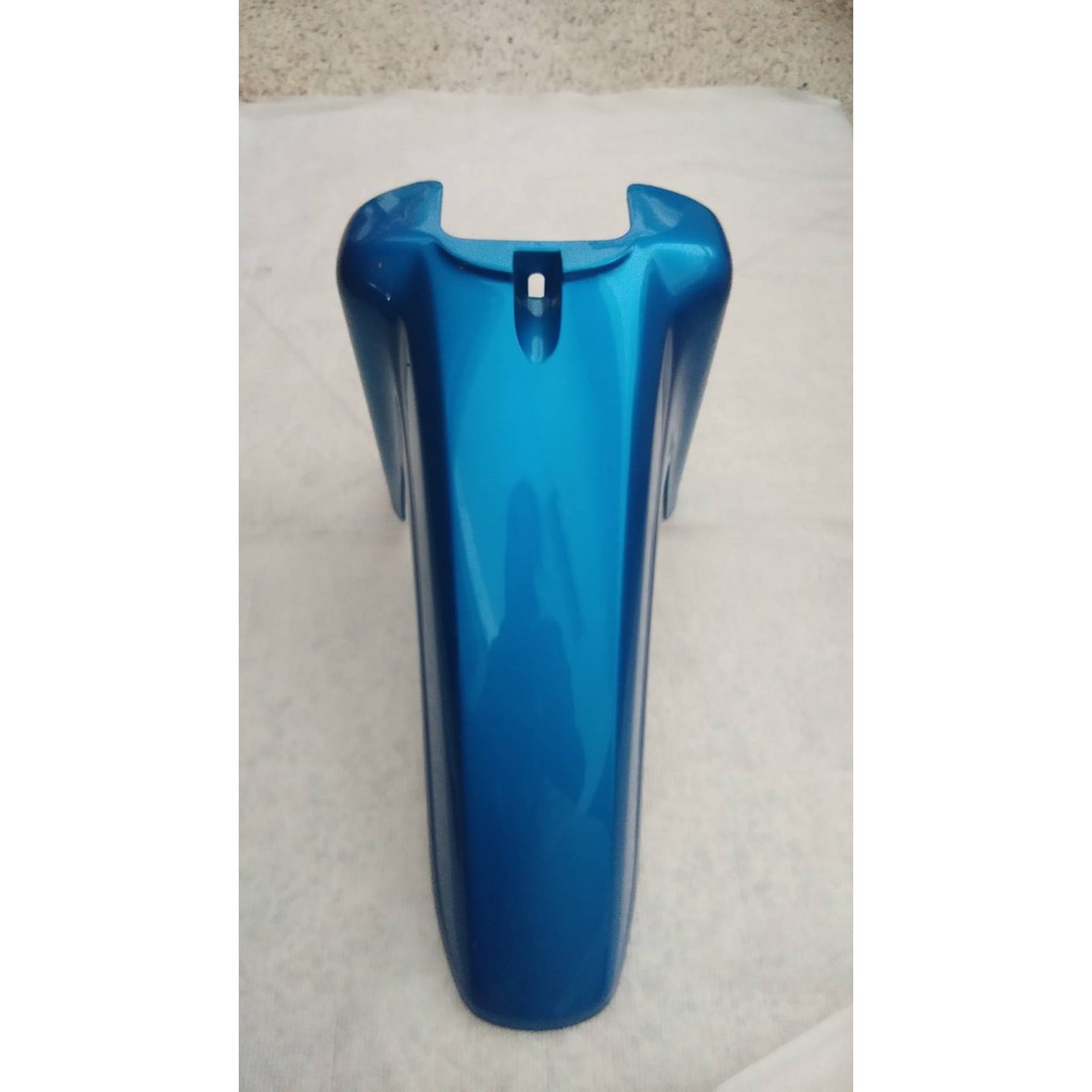 บังโคลนหน้าอันหน้า -สีน้ำเงิน สำหรับรุ่น CHEER AN110J2 อะไหล่แท้ KAWASAKI 35004-1354-G6