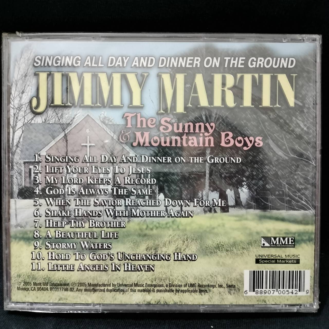 Jimmy Martin – The Sunny & Mountain Boys / USA / กล่องมีรอยร้าว / แผ่นซีล