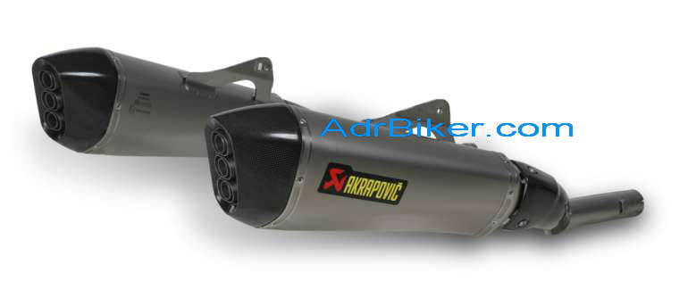 ท่อ akrapovic titanium สำำหรับ BMW K1600GT/GTL (For Exhibition only)