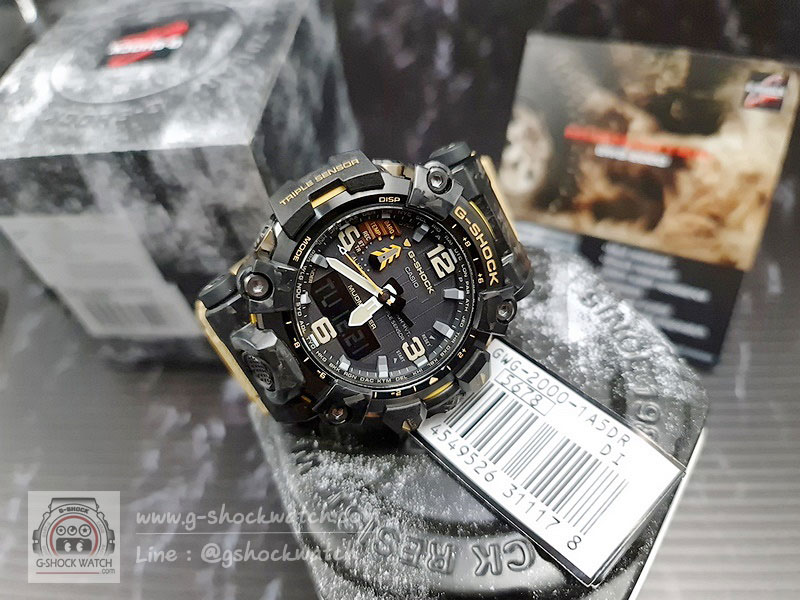 CASIO G-SHOCK นาฬิกาข้อมือ นาฬิกากันน้ำ นาฬิกาของแท้ ประกันศูนย์ CMG 1 ปี รุ่น GWG-2000-1A5