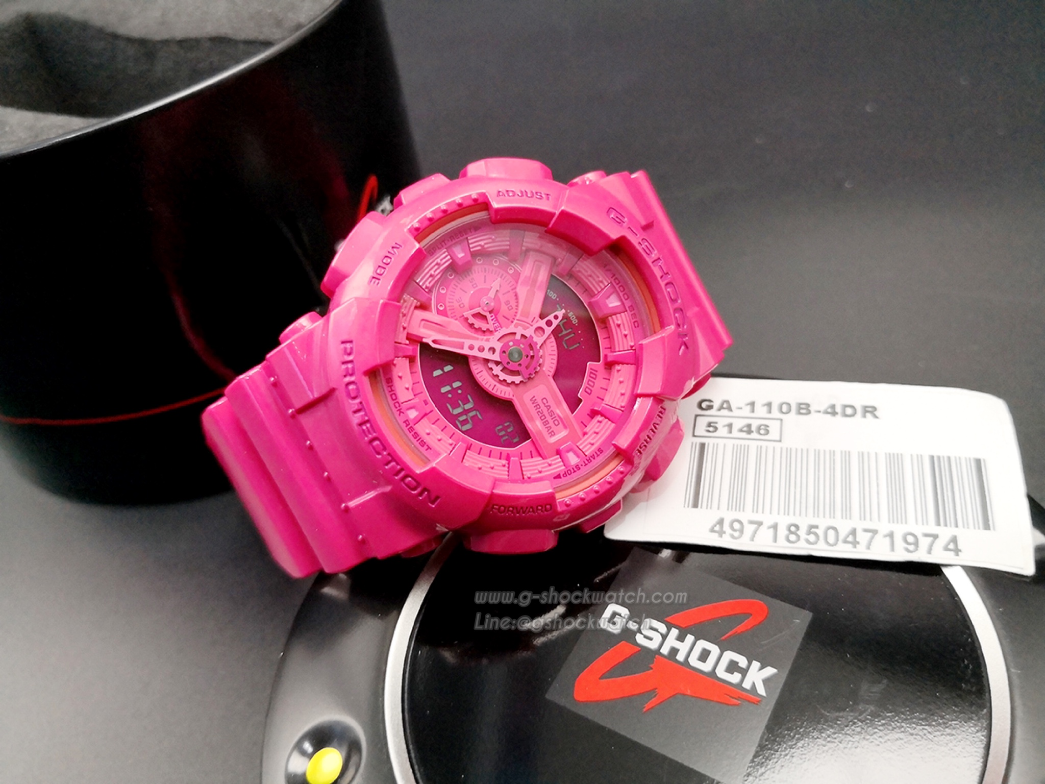 CASIO G-SHOCK นาฬิกาข้อมือ นาฬิกากันน้ำ นาฬิกาของแท้ ประกันศูนย์ CMG 1 ปี รุ่น GA-110B-4