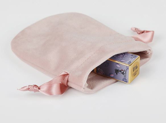 ถุงผ้ากำมะหยี่มีหูรูด,ถุงผ้าใส่เครื่องประดับ