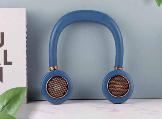 พัดลมห้อยคอ,พัดลมพกพา