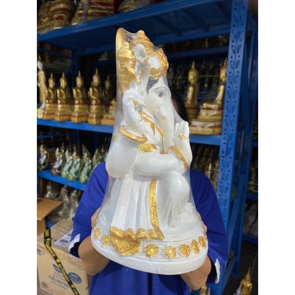 พระพิฆเนศ กว้าง8นิ้ว สูง13นิ้ว