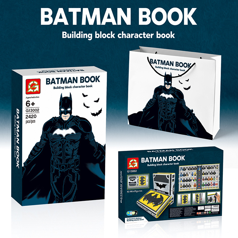 เลโก้จีน J13002 ชุด Batman Book
