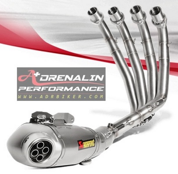 ท่อ Akrapovic full system (Titanium) ปลาย 4 รู สำหรับ CB650/F (For Exhibition only)