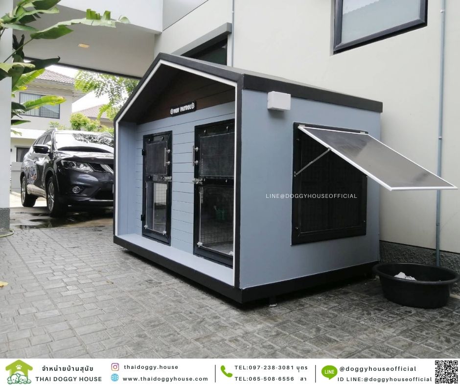 บ้านหมา 2ประตู Nordic