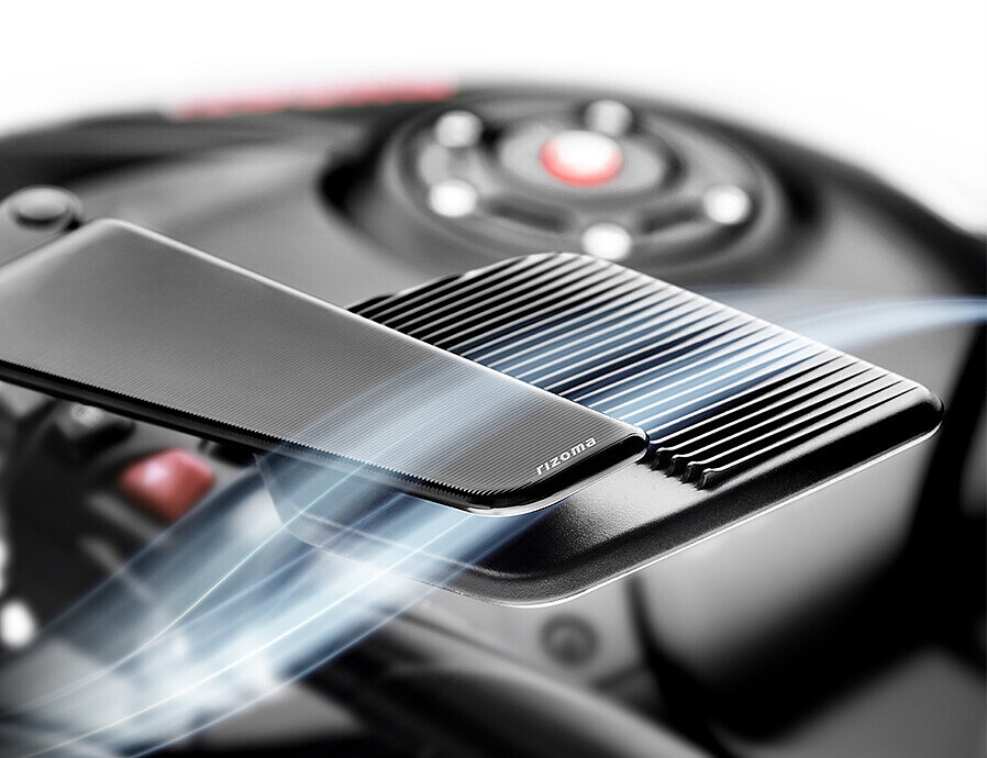 กระจกข้าง Rizoma stealth MAX สำหรับ Monster 937 มองชัด กระจกบานใหญ่ ตัดแสง พับได้