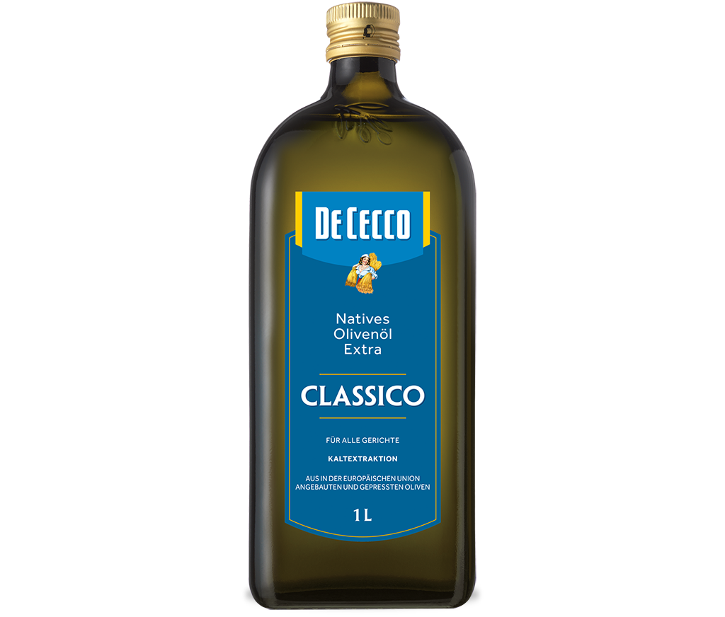De Cecco Extra Virgin Olive Oil 1 Lt.. ดี เชคโก น้ำมันมะกอกเอ็กซ์ตร้าเวอร์จิ้น 1 ลิตร (06-8024)