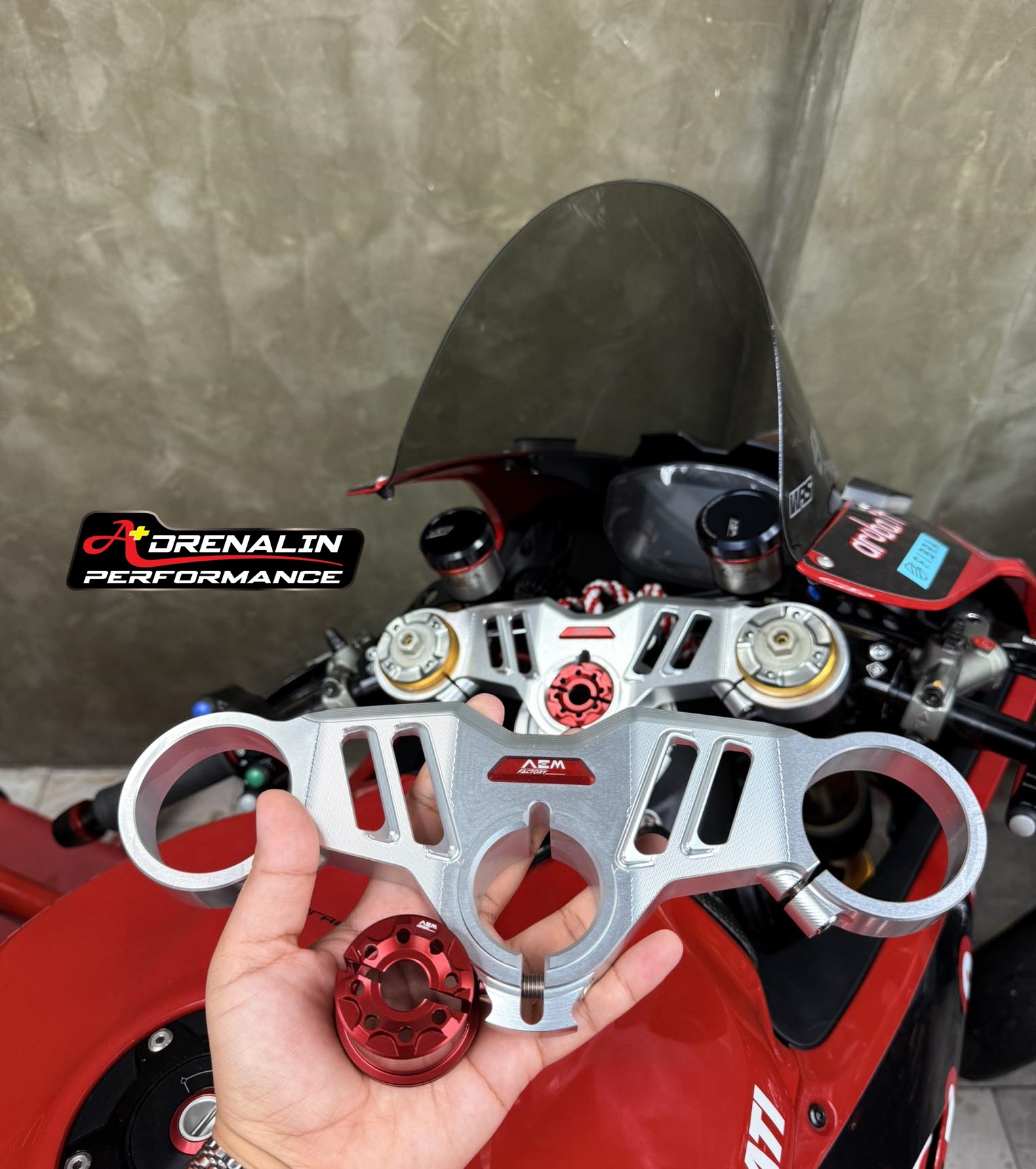 แผงคอ AEM สำหรับ Panigale V4 2018+