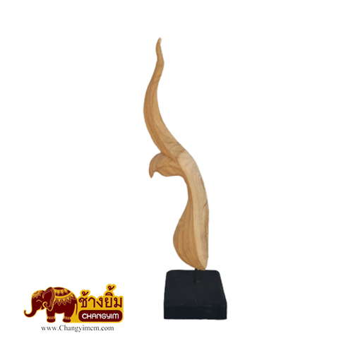 ช่อฟ้าปากนก สีธรรมชาติ ( 14 นิ้ว )