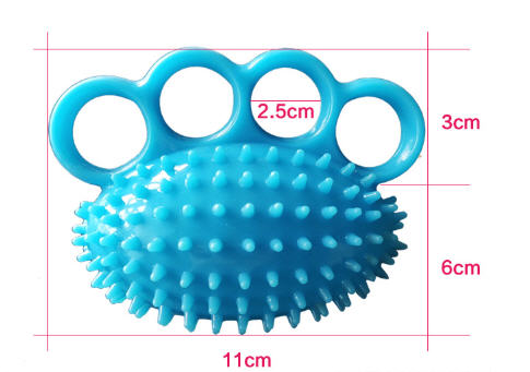 ลูกบอลบริหารมือแบบสวมนิ้ว,ลูกบอลนวดมือ,อุปกรณ์บริหารมือ,กันนิ้วล็อค
