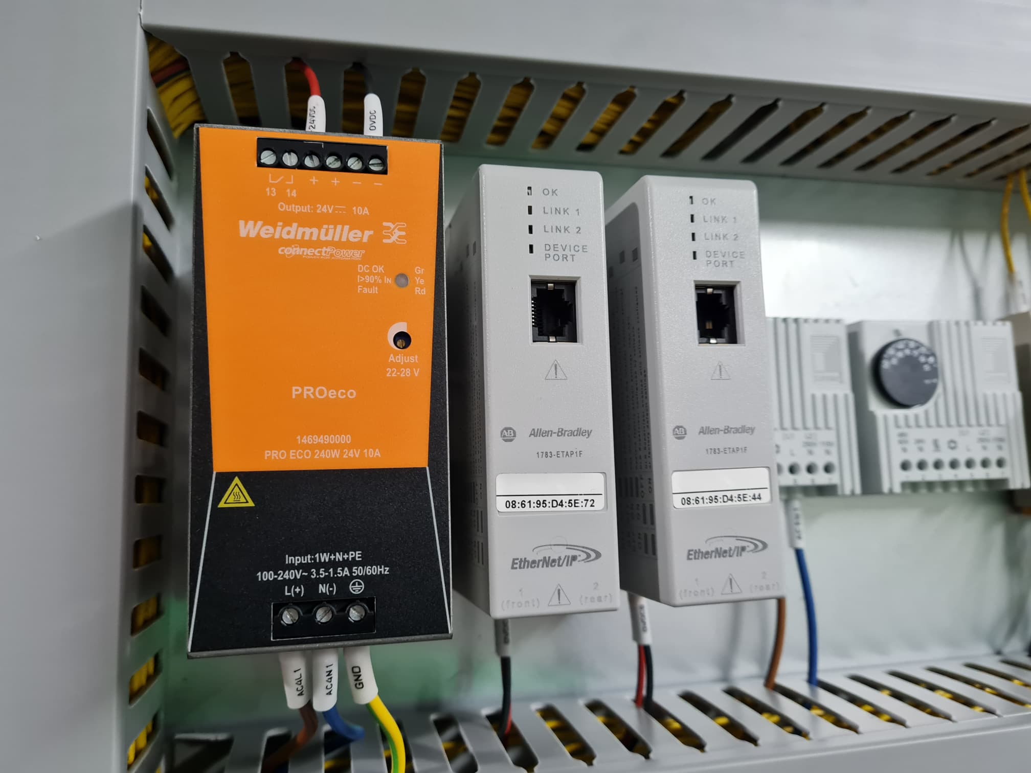 Assembly Wiring Control Box Allen-Bradley PLC