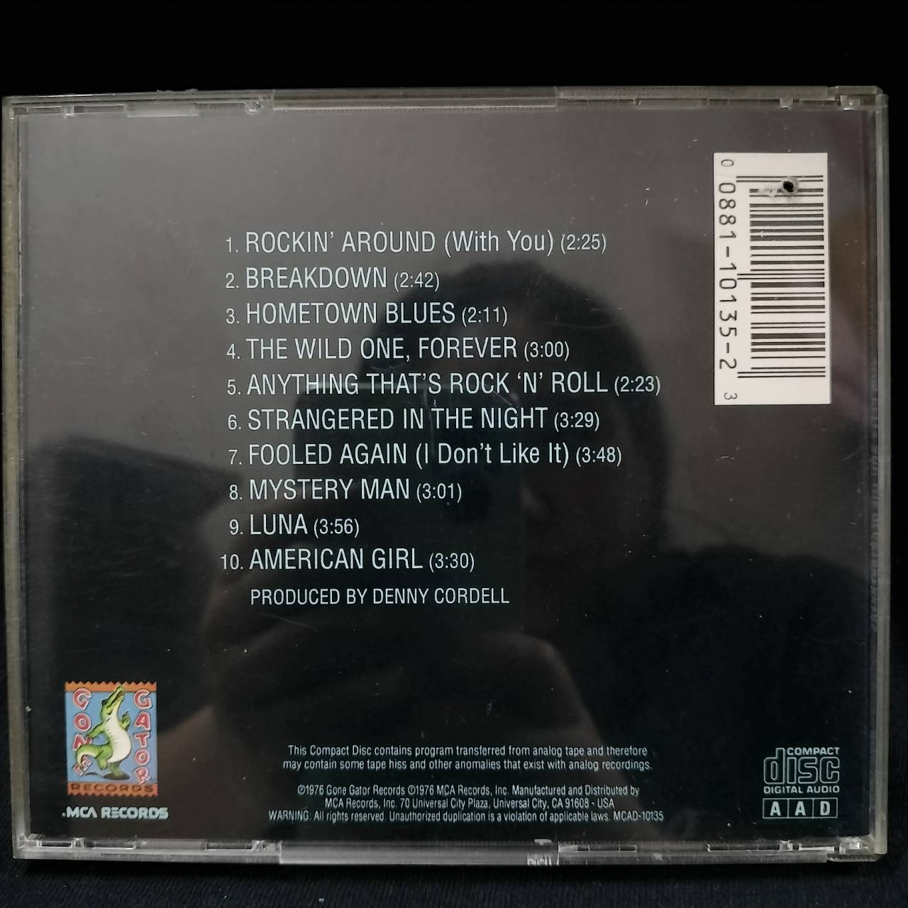 Tom Petty And The Heartbreakers – Tom Petty And The Heartbreakers / USA / ปกเจาะ / แผ่นสวย