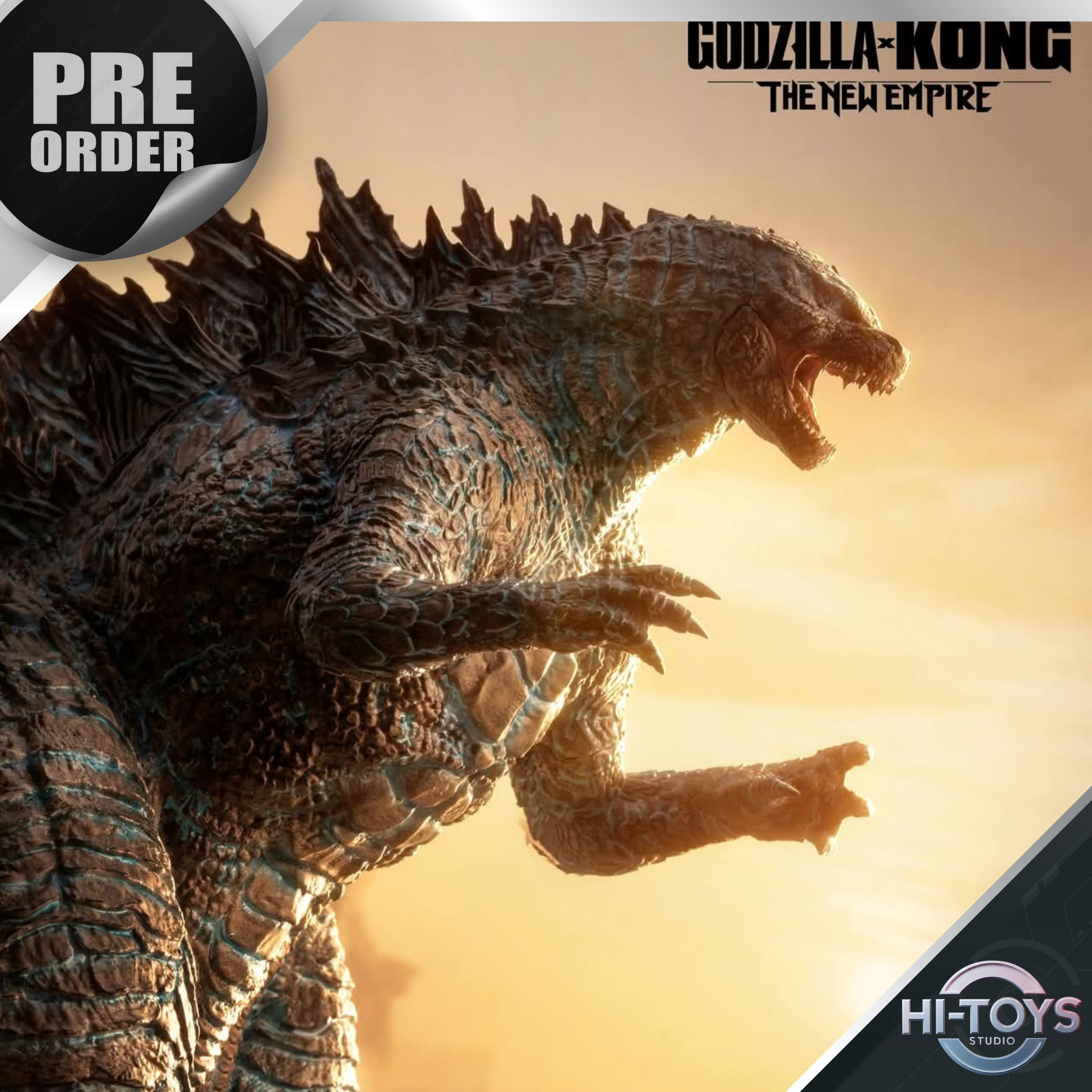 [14-9-2025] PRE ORDER - 𝗦𝘁𝗮𝗿 𝗔𝗰𝗲 - Godzilla 2024 Pre-Evolved Form Energized Blue (Godzilla X Kong: The New Empire)