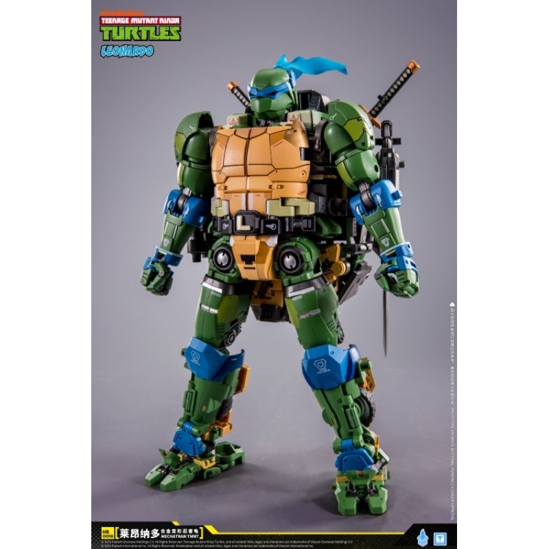 Heat Boys - TMNT-01T LEONARDO Mechatran Series