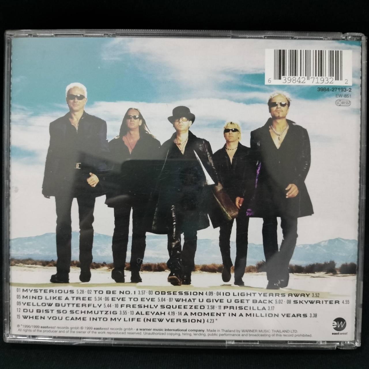 Scorpions – Eye II Eye / THAILAND / มีรอยบ้าง