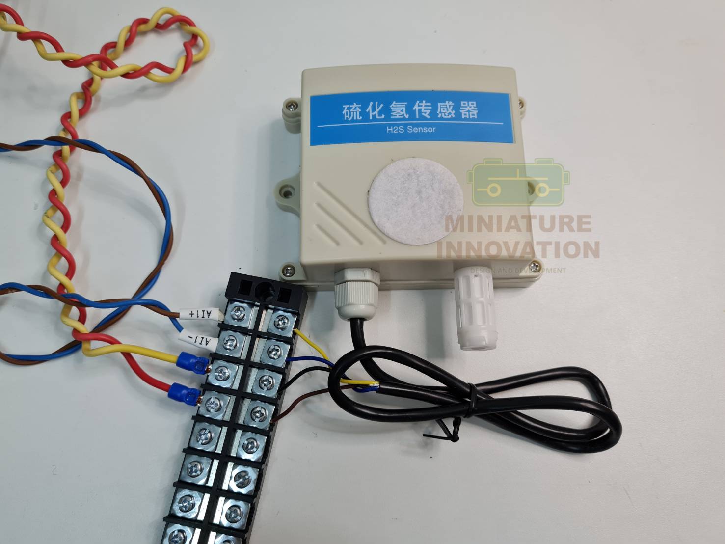 เซ็นเซอร์ก๊าซไฮโดรเจนซัลไฟด์ H2S Hydrogen sulfide gas sensor RS485 output