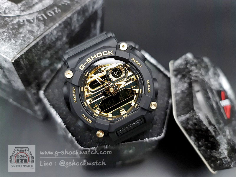 CASIO G-SHOCK นาฬิกาข้อมือ นาฬิกากันน้ำ นาฬิกาของแท้ ประกันศูนย์ CMG 1 ปี รุ่น GA-900AG-1A