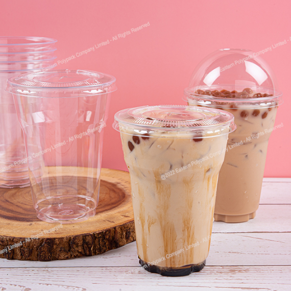 ถ้วย 16 oz. GPPS ใส (50 ใบ/ห่อ) (EPP) (09-0213)