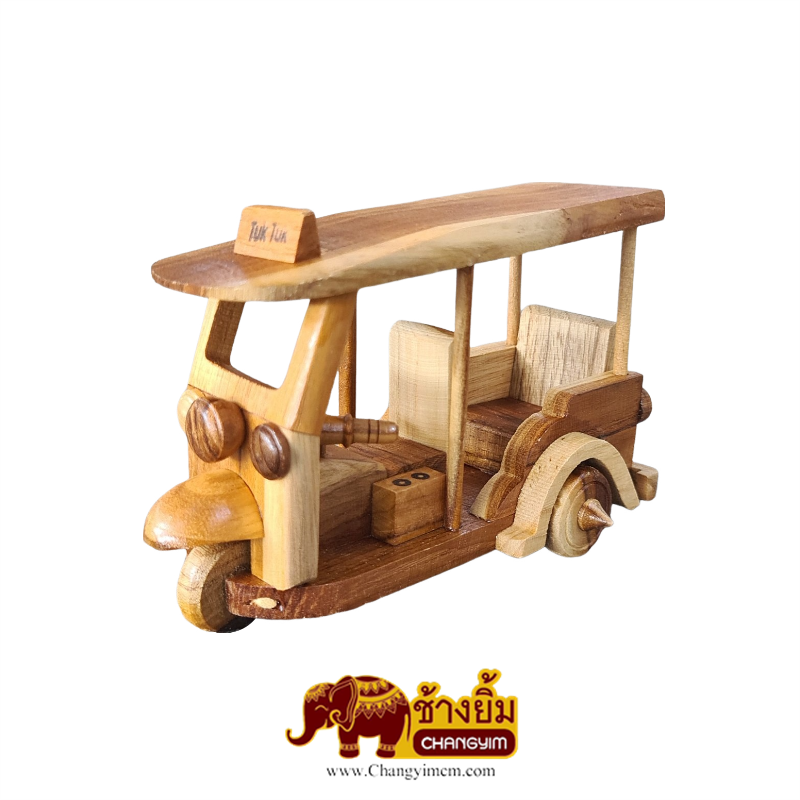 รถตุ๊กตุ๊กไม้