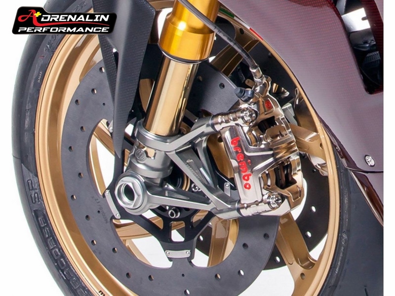 โช้คหน้า Ohlins พร้อมขาจับ Motocorse สำหรับ Panigale 899 1199