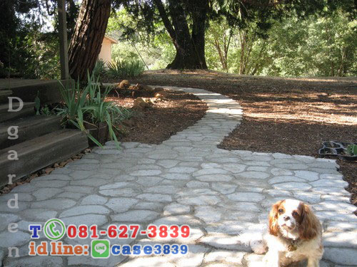 แม่พิมพ์ทางเดิน ลายตัวหนอน ขนาด60x50cm D8