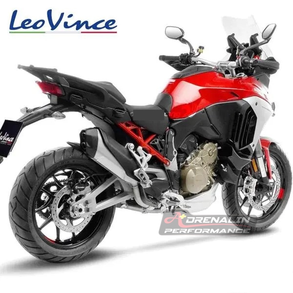 คอท่อ Leovince link pipe สำหรับ multistrada V4 V4S pike peak ใช้กับท่อเดิมและท่อแต่ง (For Exhibition only)