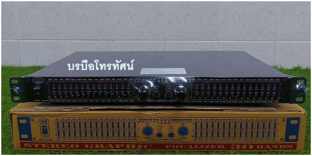 มิกเซอร์ MIXER EQ ปรี Bluetooth USB เครื่องขยายเสียง