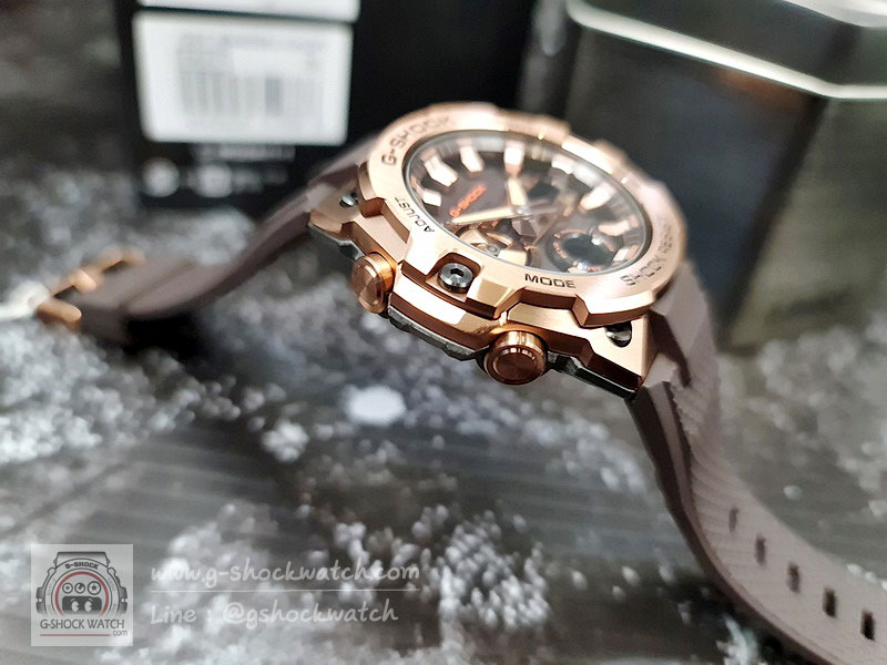CASIO G-SHOCK นาฬิกาข้อมือ นาฬิกากันน้ำ นาฬิกาของแท้ ประกันศูนย์ CMG 1 ปี รุ่น GST-B400MV-5A