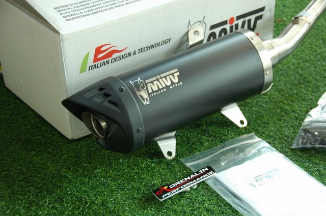 ท่อไอเสีย Mivv รุ่น mover สำหรับ Burgman 400 2017+ (For Exhibition only)