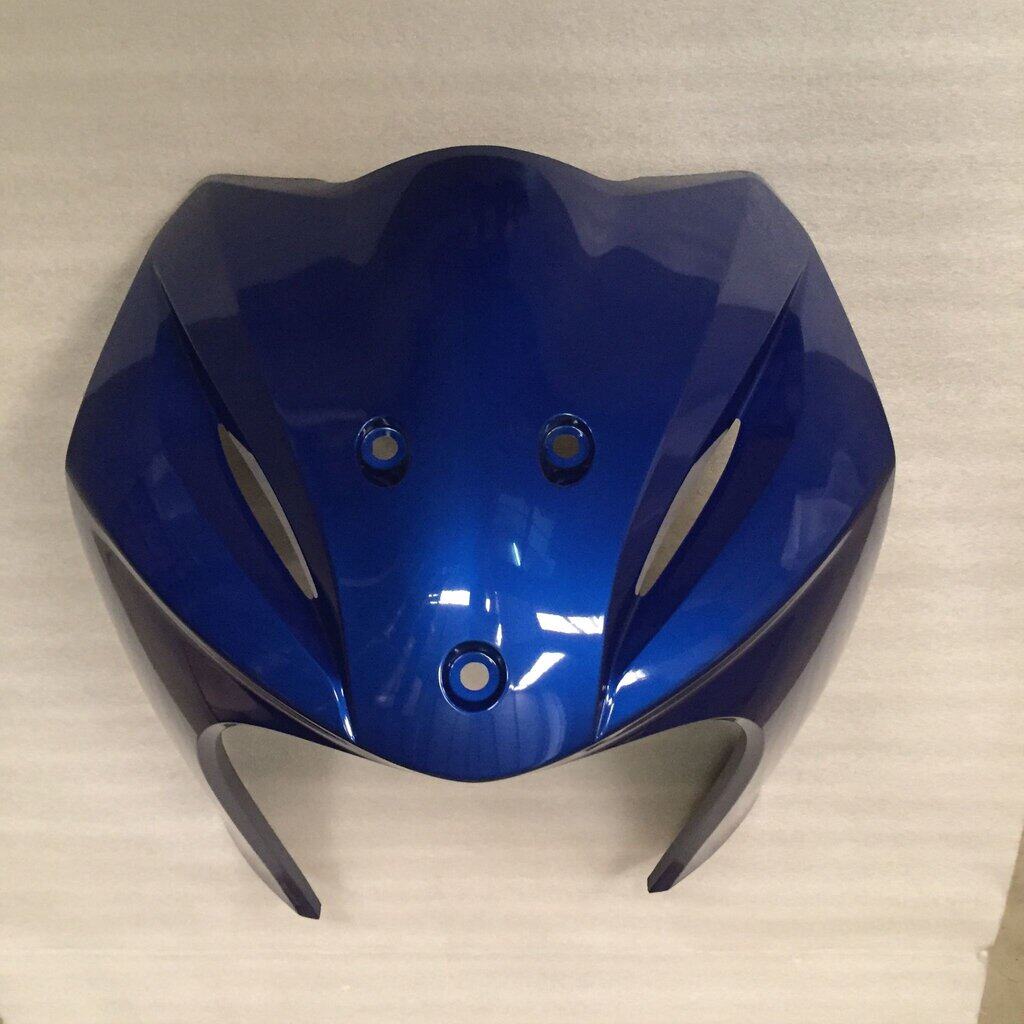 ❤ฝาครอบด้านหน้า รถสีน้ำเงิน-ดำ สำหรับรุ่น WAVE110i อะไหล่แท้ HONDA 64500-KWW-640ZA