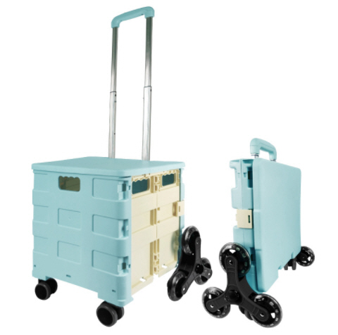 ตะกร้ามีล้อ,ตะกร้ารถเข็นพับได้,รถเข็นขนของพับได้,8ล้อ