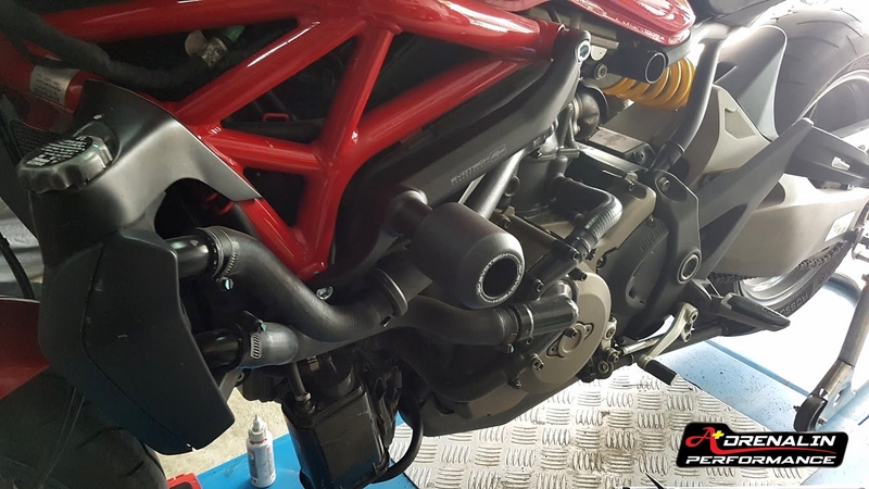 Evotech กันล้ม (Crash protector) สำหรับ Monster 821 2018+