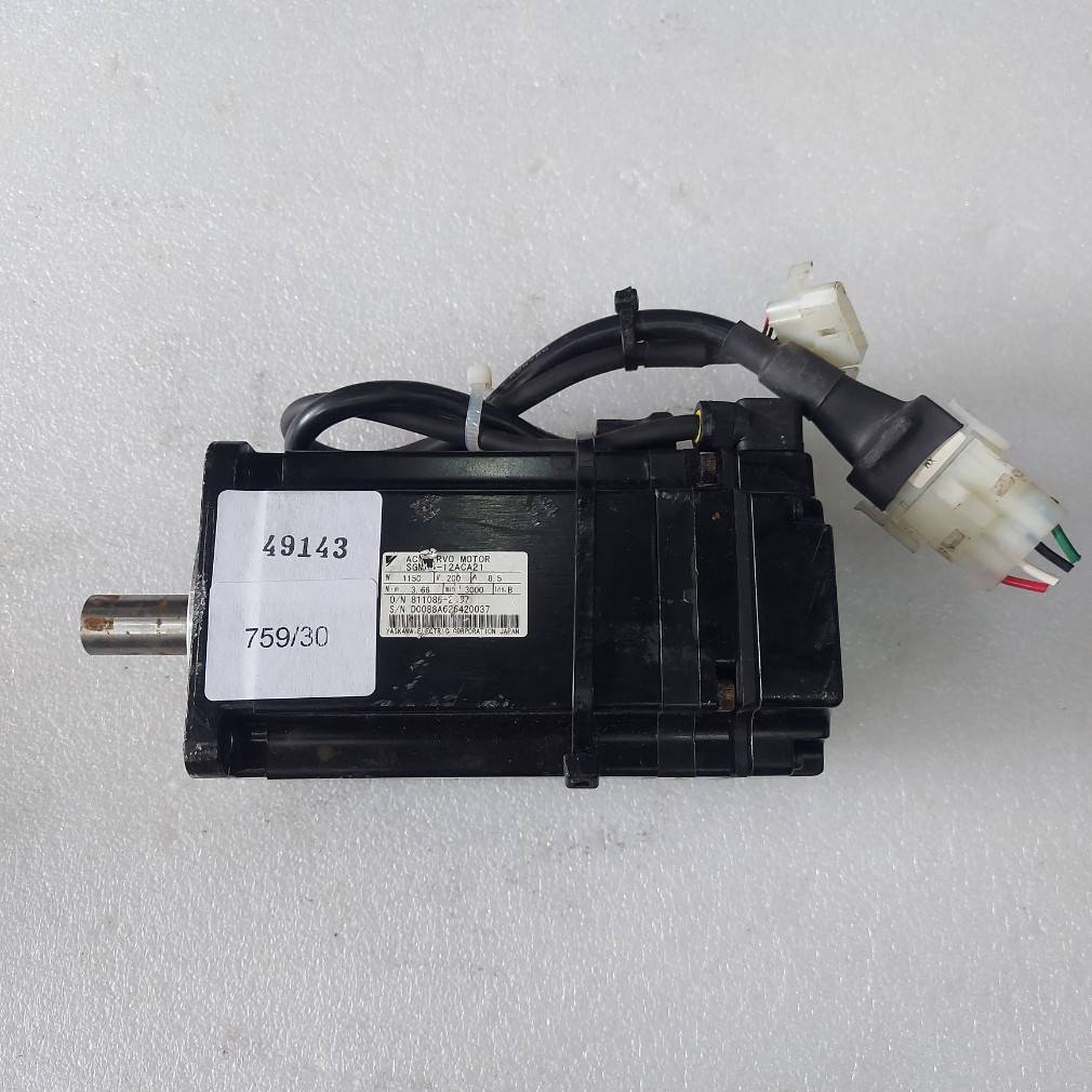 SGMAS-12ACA21 YASKAWA SERVO MOTOR