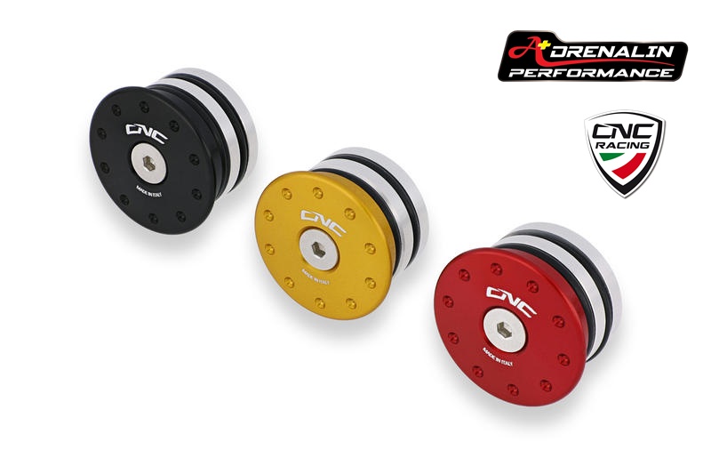 CNC Racing Front wheel caps จุกอุดแกนล้อหน้า สำหรับ Ducati street fighter v4