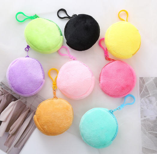 กระเป๋าขนตุ๊กตาแบบกลม,กระเป๋าใส่เศษเหรียญ,กระเป๋าขนตุ๊กตา