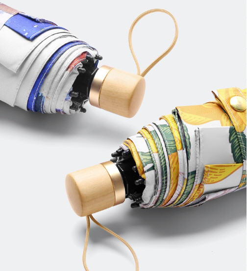 ร่มกันแดด,ร่ม,ร่มพร้อมกระเป๋า,มี2ลายให้เลือก