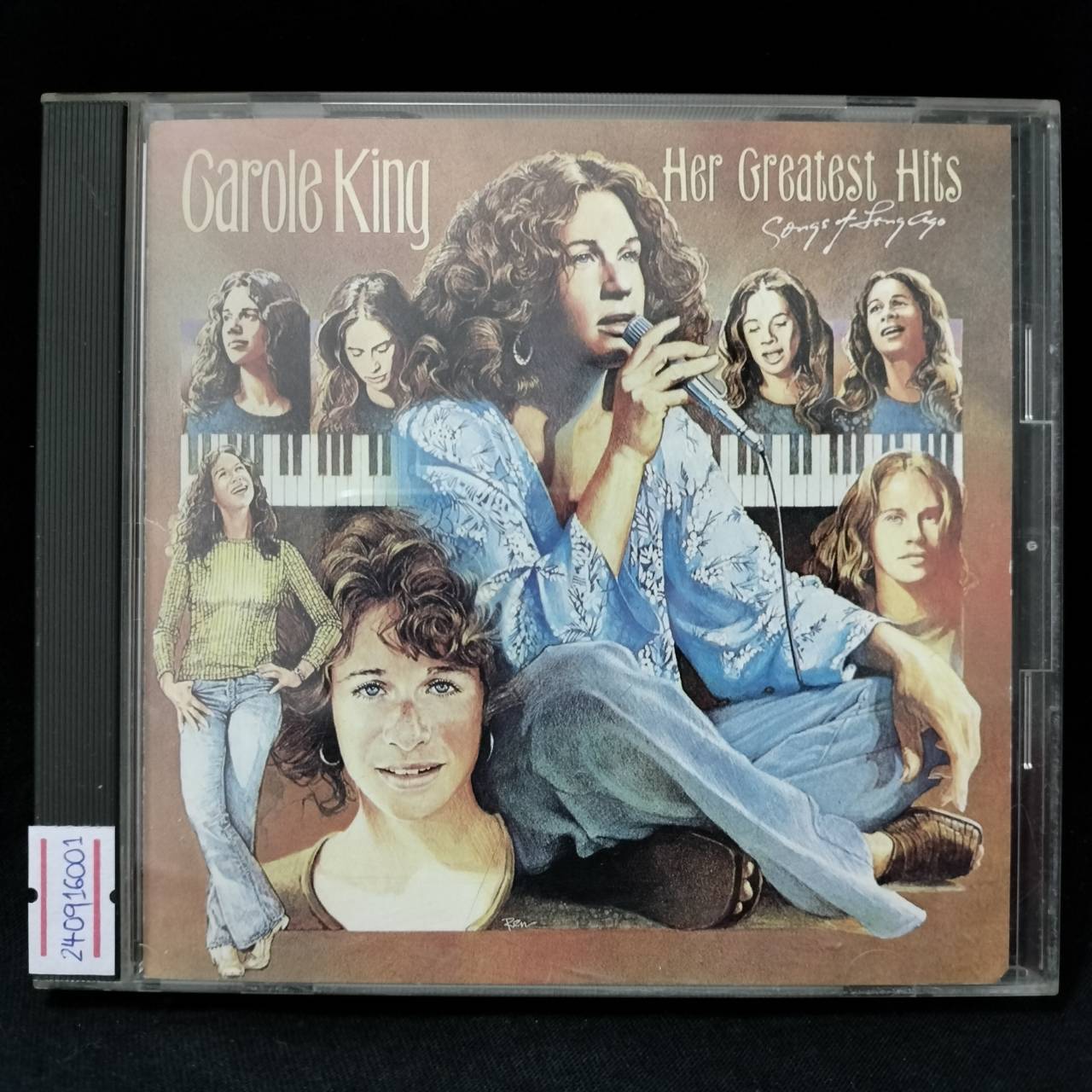 Carole King – Her Greatest Hits - Songs Of Long Ago / JAPAN / เป็นรอยเล็กน้อย
